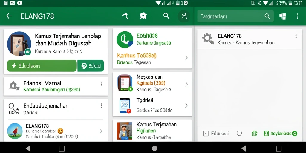 Tampilan antarmuka ELANG178 yang user-friendly dan fungsional.