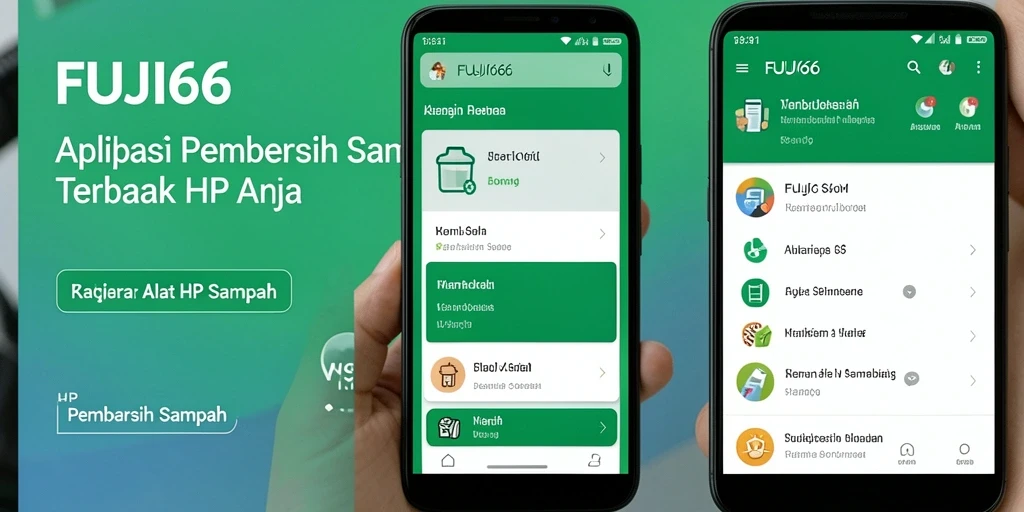 Tampilan antarmuka FUJI66 yang sederhana dan fungsional.