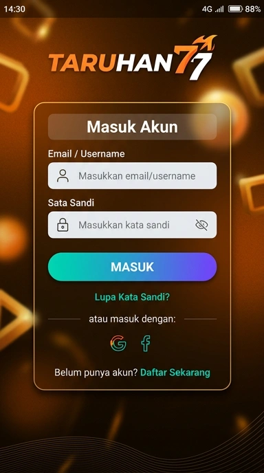 Cara Masuk Akun Taruhan77 Secara Mudah